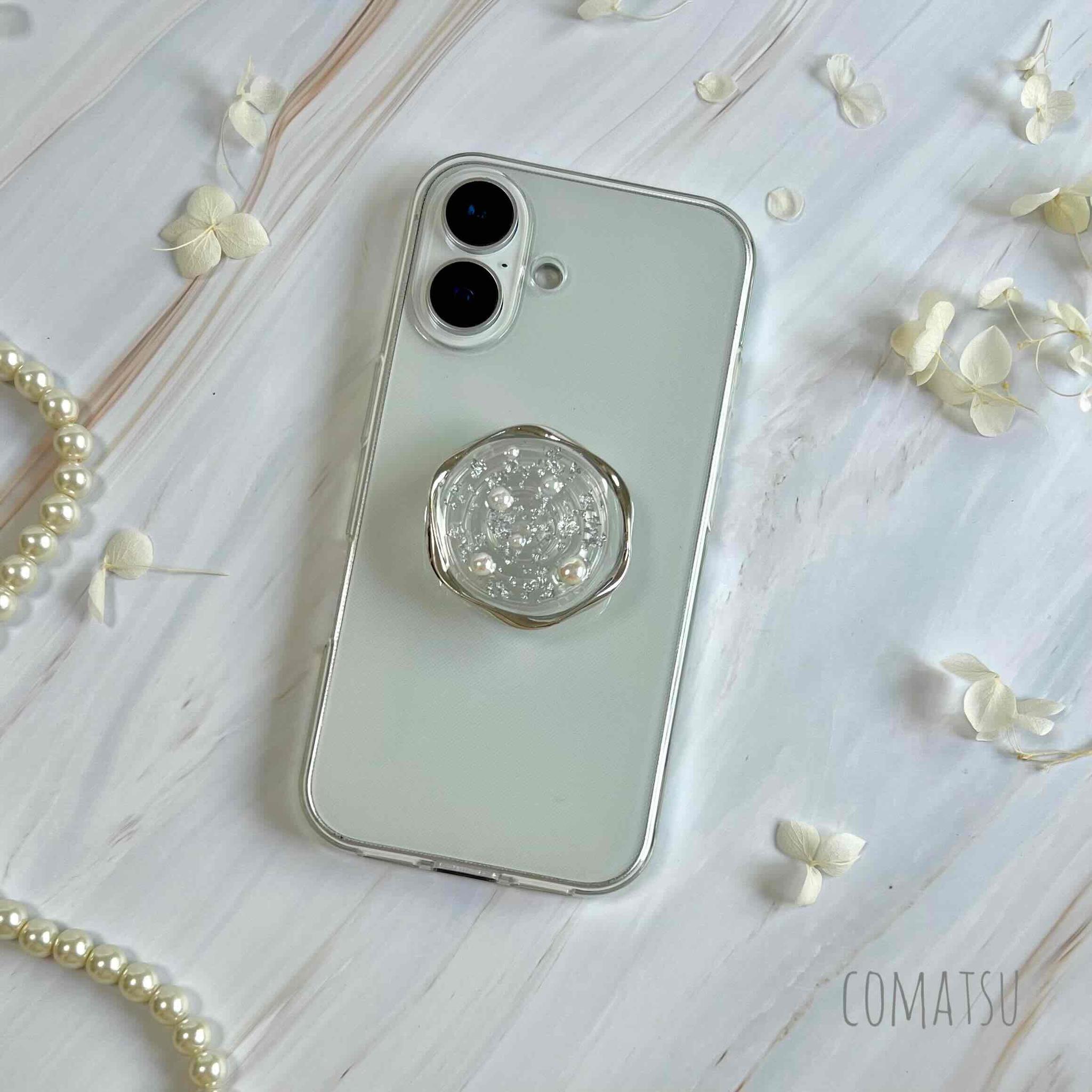 大人ニュアンス仕立て .゜newシリーズ スマホグリップ ソケット スマホスタンド スマホアイテム | 5枚目